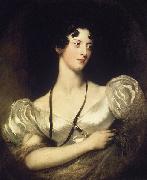 Sir Thomas Lawrence Portrait of Miss Caroline Fry oil painting